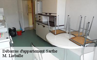 Débarras d'appartement 72 Sarthe  M. Lieballe 