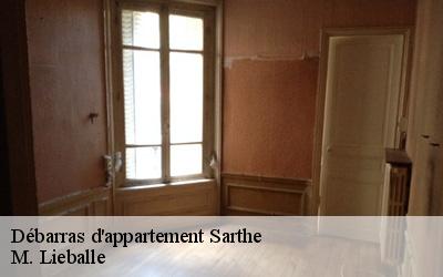 Débarras d'appartement 72 Sarthe  M. Lieballe 