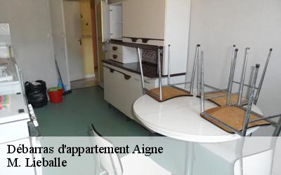 Débarras d'appartement  aigne-72650 M. Lieballe 