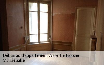 Débarras d'appartement  asse-le-boisne-72130 M. Lieballe 