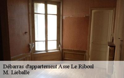 Débarras d'appartement  asse-le-riboul-72170 M. Lieballe 
