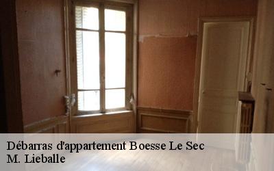 Débarras d'appartement  boesse-le-sec-72400 M. Lieballe 