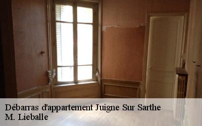 Débarras d'appartement  juigne-sur-sarthe-72300 M. Lieballe 