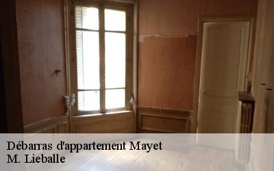 Débarras d'appartement  mayet-72360 M. Lieballe 