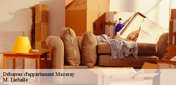 Débarras d'appartement  mezeray-72270 M. Lieballe 