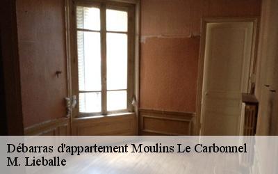 Débarras d'appartement  moulins-le-carbonnel-72130 M. Lieballe 