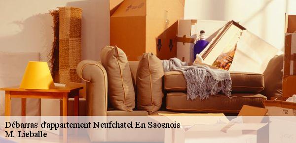 Débarras d'appartement  neufchatel-en-saosnois-72600 M. Lieballe 