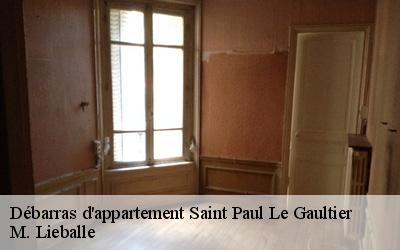 Débarras d'appartement  saint-paul-le-gaultier-72590 M. Lieballe 