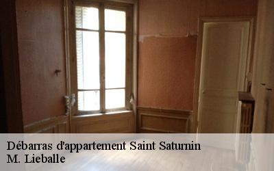 Débarras d'appartement  saint-saturnin-72650 M. Lieballe 