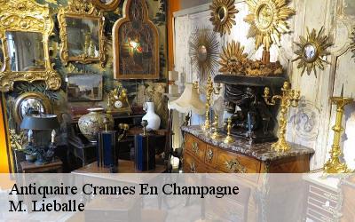 Antiquaire  crannes-en-champagne-72540 M. Lieballe 