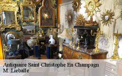 Antiquaire  saint-christophe-en-champagn-72540 M. Lieballe 