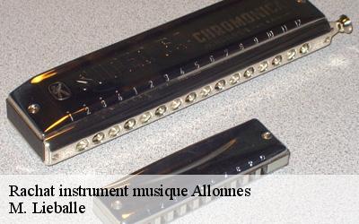 Rachat instrument musique  allonnes-72700 M. Lieballe 