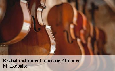 Rachat instrument musique  allonnes-72700 M. Lieballe 