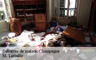 Débarras de maison  champagne-72470 M. Lieballe 