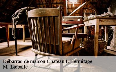 Débarras de maison  chateau-l-hermitage-72510 M. Lieballe 