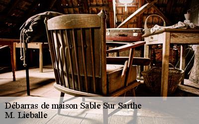 Débarras de maison  sable-sur-sarthe-72300 M. Lieballe 