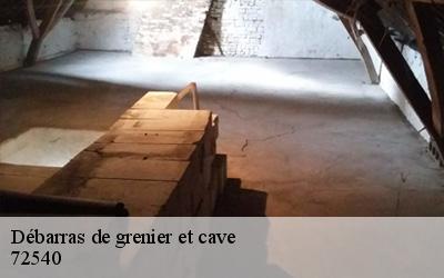 Débarras de grenier et cave  amne-72540 M. Lieballe 
