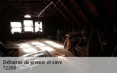 Débarras de grenier et cave  clermont-creans-72200 M. Lieballe 