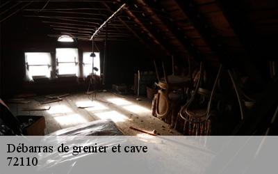 Débarras de grenier et cave  courcival-72110 M. Lieballe 