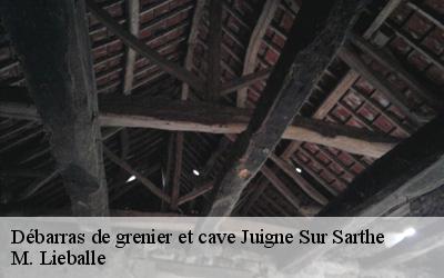 Débarras de grenier et cave  juigne-sur-sarthe-72300 M. Lieballe 