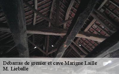 Débarras de grenier et cave  marigne-laille-72220 M. Lieballe 
