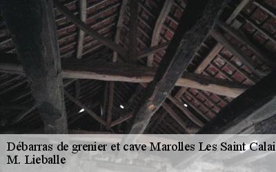 Débarras de grenier et cave  marolles-les-saint-calais-72120 M. Lieballe 