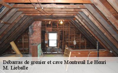 Débarras de grenier et cave  montreuil-le-henri-72150 M. Lieballe 