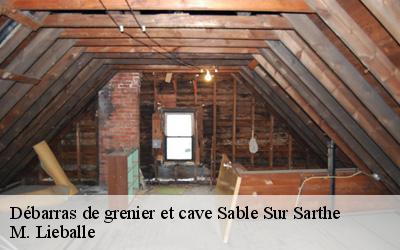 Débarras de grenier et cave  sable-sur-sarthe-72300 M. Lieballe 