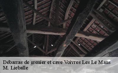 Débarras de grenier et cave  voivres-les-le-mans-72210 M. Lieballe 