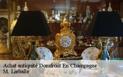 Achat antiquité  domfront-en-champagne-72240 M. Lieballe 