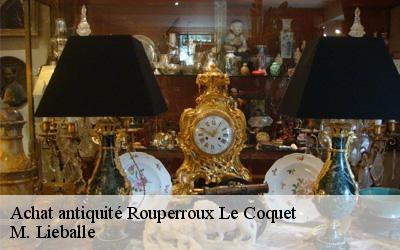 Achat antiquité  rouperroux-le-coquet-72110 M. Lieballe 