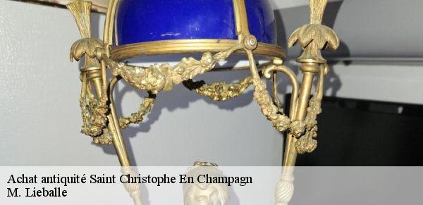 Achat antiquité  saint-christophe-en-champagn-72540 M. Lieballe 