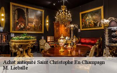 Achat antiquité  saint-christophe-en-champagn-72540 M. Lieballe 