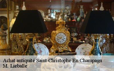 Achat antiquité  saint-christophe-en-champagn-72540 M. Lieballe 