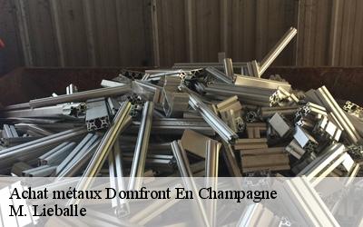 Achat métaux  domfront-en-champagne-72240 M. Lieballe 