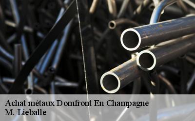 Achat métaux  domfront-en-champagne-72240 M. Lieballe 
