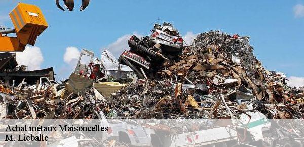 Achat métaux  maisoncelles-72440 M. Lieballe