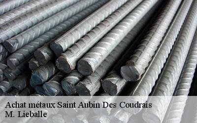 Achat métaux  saint-aubin-des-coudrais-72400 M. Lieballe 