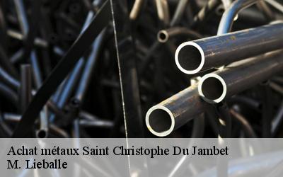 Achat métaux  saint-christophe-du-jambet-72170 M. Lieballe 