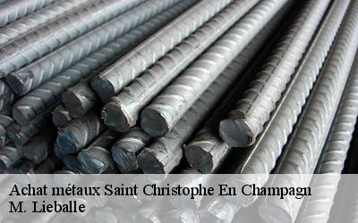 Achat métaux  saint-christophe-en-champagn-72540 M. Lieballe 