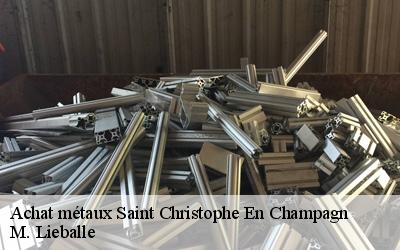 Achat métaux  saint-christophe-en-champagn-72540 M. Lieballe 