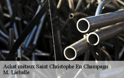 Achat métaux  saint-christophe-en-champagn-72540 M. Lieballe 