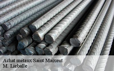 Achat métaux  saint-maixent-72320 M. Lieballe 